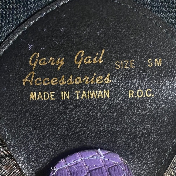 Gary Gail Belt Vintage Purple and Gold main image 7